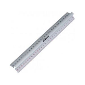 Linijka Leniar z uchwytem aluminiowa 30cm dwustronna